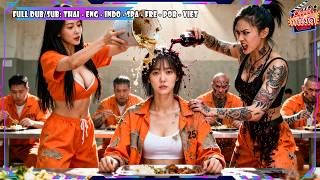 Female Prisoner Provoked While Eating, Turns Out She’s Mafia Boss, Beat Them All