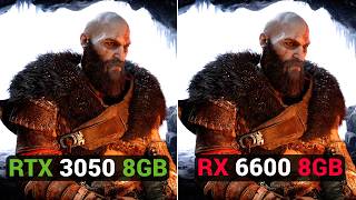 Nvidia RTX 3050 8GB vs AMD RX 6600 Test in New Games (2024)