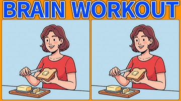 Spot The Difference: HARD but REWARDING! Genius Challenge in 60 Seconds (Elite Brain Workout)