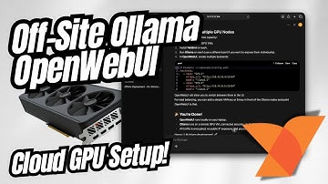 Connect MULTIPLE off-site GPUs for your AI Apps - Ollama + OpenWebUI