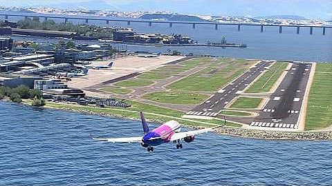 Shocking Approach! Airbus A320 Wizz Air Threads the Needle into SDU’s Short Runway
