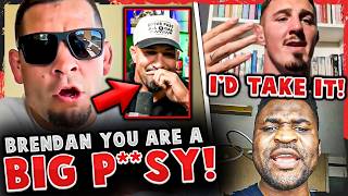 Nate Diaz RIPS 'BIG P**SY' Brendan Schaub! Tom Aspinall & Francis Ngannou! Alex Pereira FIRES BACK!