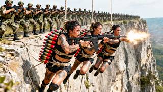 action hit: Female special soldiers showcase their skills, wiping out an entire Japanese unit!