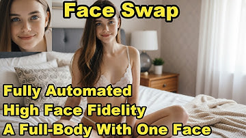 One Click Face Swap With ComfyUI Qwen Image Edit 2509(F2P Lora)