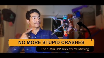 Deze gewoonte van 1 minuut voorkwam al mijn FPV-dronecrashes 😳