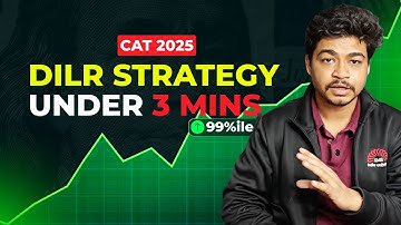 DILR strategy explained under 3 mins for CAT 2025 by IIM Bangalore Alumni & 99%iler