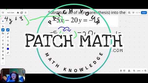 Substitution? Infinite Solutions in Systems? Here