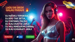 DJ DISCO DANGDUT REMIX TERBARU 2025 - TEMBANG LAWAS VIRAL TIKTOK | HATIKU TERSIKSA - CINTAMU PALSU