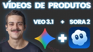 Crie VÍDEOS INCRÍVEIS para seus PRODUTOS com Sora 2 + VEO 3.1 + N8N