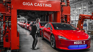 Tesla Model 2 On Production Line With New Giga Press To End Car Bills?