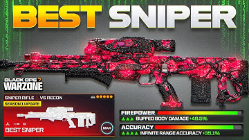 the *NEW* BEST 1 SHOT SNIPER META LOADOUT for BO7 WARZONE! (Best VS Recon Class in COD Warzone)