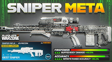 this *NEW* VS RECON is the BEST SNIPER LOADOUT in WARZONE BO7! (Best Sniper Class for Warzone)