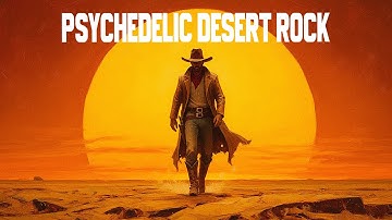 Psychedelic Desert Rock Trip | Sunset Blues Guitar Ambient Chillout Cosmic Jams
