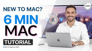 NEW TO MAC in 2025? Watch This 6-Minute Beginner Tutorial (MacBook & macOS Tips)