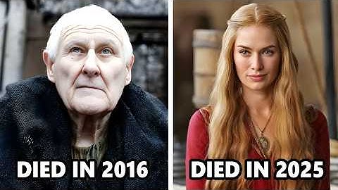20 GAME OF THRONES ACTORS STILL ALIVE TODAY — BUT WHAT HAPPENED TO THEM DO YOU REMEMBER THEM #cinema