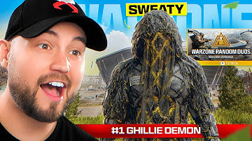 I Met the FUNNIEST GHILLIE PLAYER in Warzone Verdansk!