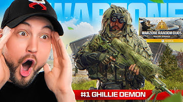 I Met the #1 BEST GHILLIE PLAYER in Warzone Random Duos!