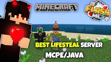 🌪️ New Best Public Lifesteal SMP (1.21+) | Minecraft Java + PE 🌹 | Cracked 24/7 Online | IP & Port 😱