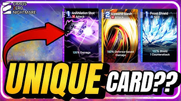 What’s the Difference?! | Chaos Zero Nightmare Card Types Explained