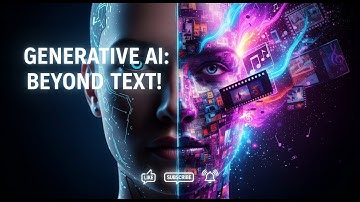 Generative AI Beyond Text: How Machines Create Art, Music & Realistic Videos!"