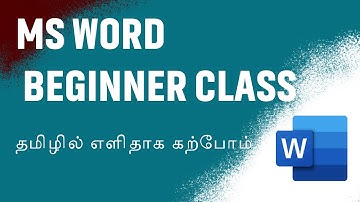 Learn Microsoft Word from Basic to Advanced | Tamil Tutorial | Flearn Academy
