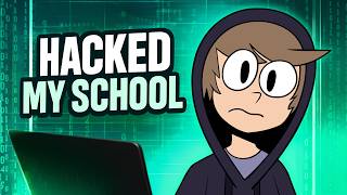 Download lagu CAUGHT HACKING MY SCHOOL