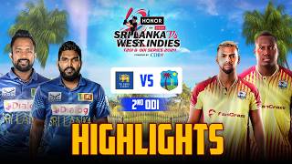 2nd ODI | Highlights | West Indies Tour Of Sri Lanka | 23rd October 2024