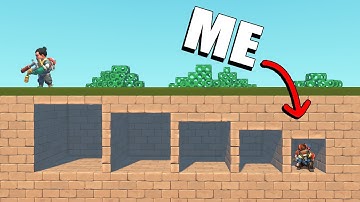 I Found LAYERS of SECRET Spots on this Hiding and Seek Map!