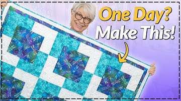 Make this ONE Day, ONE Block Quilt of the Month!