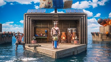 Wall Stacking Glitch Is Broken! My OP Boat Base In New Water Update in Rust