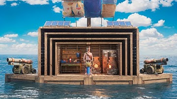 Wall Stacking Glitch Is Broken! My OP Boat Base In New Water Update in Rust