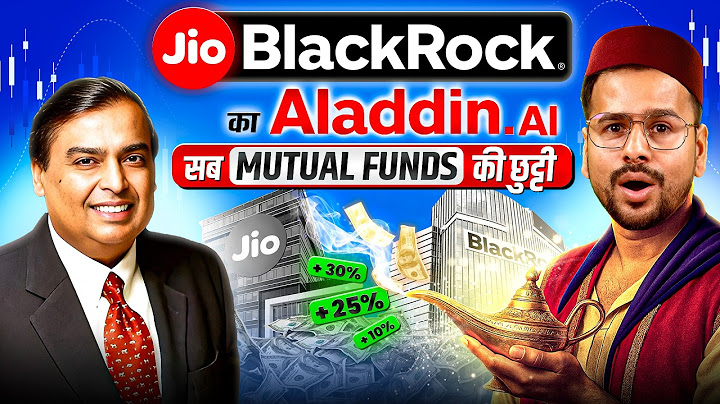 JIO-BLACKROCK AI ALADDIN Launched | Jio BlackRock Mutual Funds