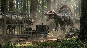 Military vs Dinosaurs | Army Convoy Destroyed After Dinosaur Escape