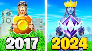 Bronze to Unreal in EVERY Fortnite Season!