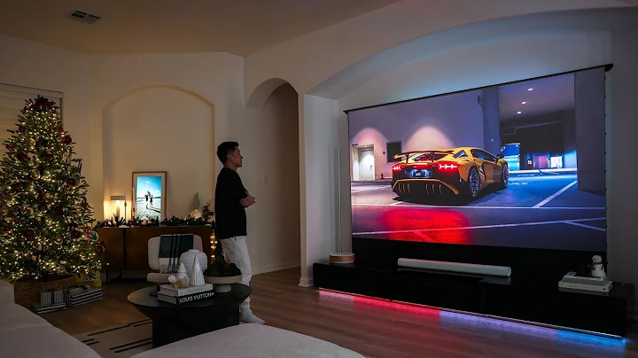 Hisense L9Q Upgrade: 120” Screen With a Motorized Cabinet Reveal