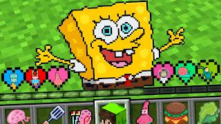 CADRES got SPONGEBOB’s HEARTS in Minecraft!
