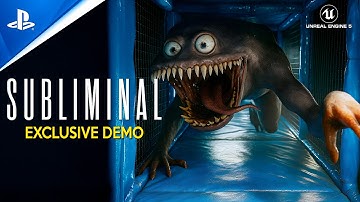 SUBLIMINAL First Gameplay Demo | New ULTRA REALISTIC HORROR Unreal Engine 5 Nightmare coming in 2025
