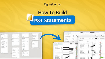 How to Build a Profit & Loss in Power BI with Balance Sheet and Cash Flow from One Model | Zebra BI