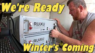 Prepping for Darker Days: Simple Off Grid -Solar Battery Upgrades for 3x the Power Storage -part 2