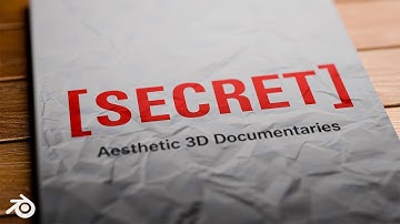 The Science of Aesthetic YT 3D Documentaries (Blender tutorial)
