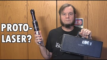 Trying Out The First "Laser" Pointer - Ednalite 120A Projection Pointer