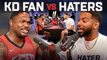 1 Kevin Durant Fan vs 10 KD Haters! (Feat. @thedeep3pod )