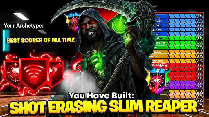 *NEW* META 6'11 "SPEEDY SLIM REAPER" CENTER BUILD ☠️ BEST POWER FORWARD BUILD IN NBA 2K26