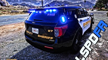 🚔 GTA 5 LSPDFR | Forsyth County Sheriff Patrol Zaterdag | Realistische wetshandhavingsacties!