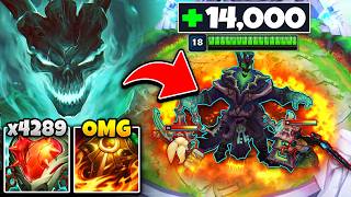 WTF? I GOT 14,000 HEALTH ON THRESH... I'M A WALKING MICROWAVE!