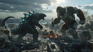 Godzilla & Kong Team Up vs Mechagodzilla