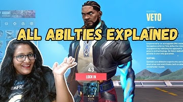 New Valorant Agent VETO Abilities explained in just 2 mInutes