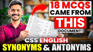 🔥CSS Vocabulary Secret Revealed! - Synonyms and Antonyms in English for CSS - Synonyms for CSS