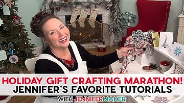 Ultimate Christmas Crafting Marathon with 11 of my BEST free gifts!