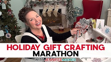 Ultimate Christmas Crafting Marathon with 11 of my BEST free gifts!